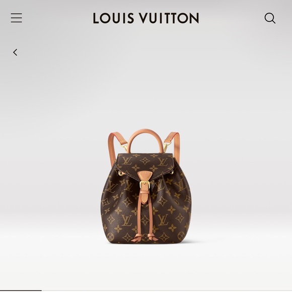 Louis Vuitton Montsouris Backpack NM Monogram Canvas BB - Picture 1 of 16